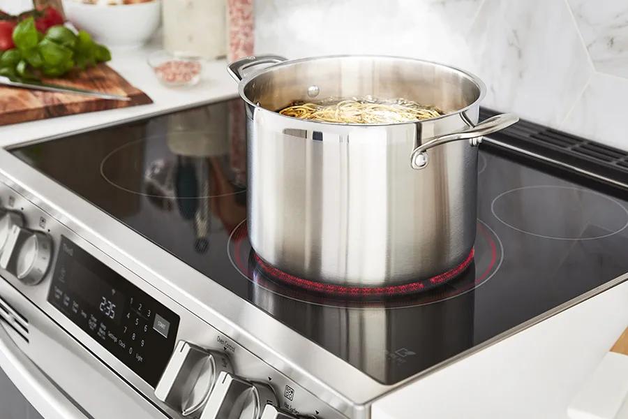 6.3 cu. ft. Smart Electric Slide-in Range with InstaView®, ProBake Convection®, and Air Fry