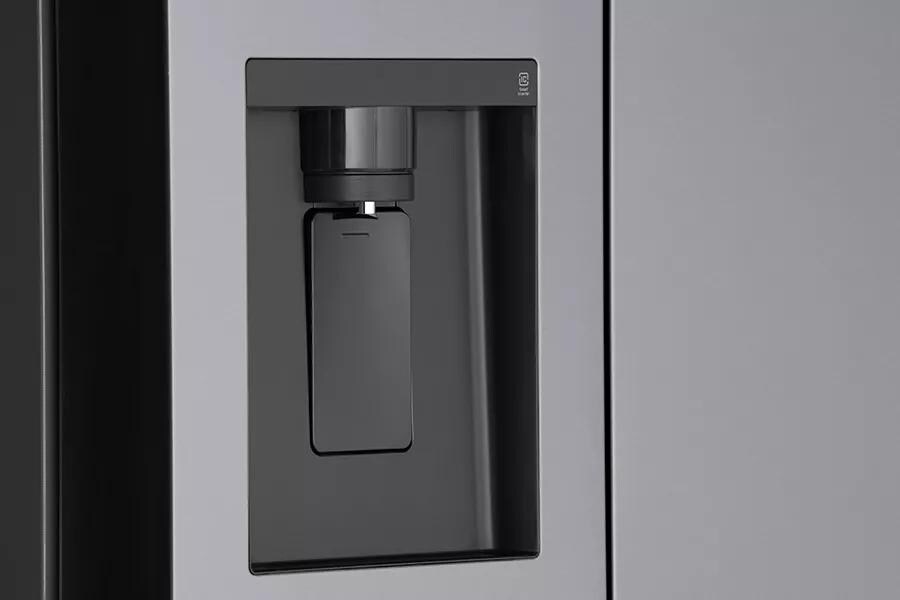 LG LRSWS2806S 27.6 Cu. Ft. Stainless Steel Side-by-Side Smart Refrigerator on Fridge.com