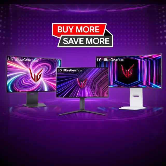 Image of Up to $500 off select UltraGear monitors + Buy More, Save More