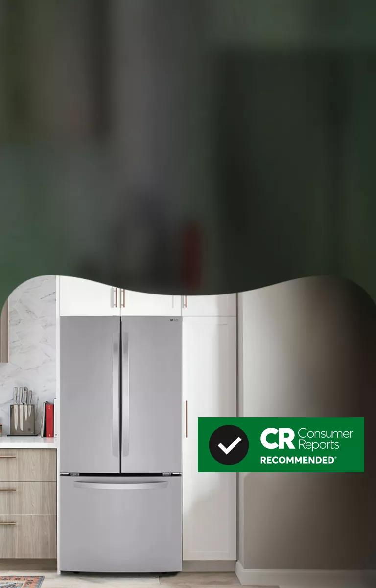 Lg 4 door american fridge freezer sales