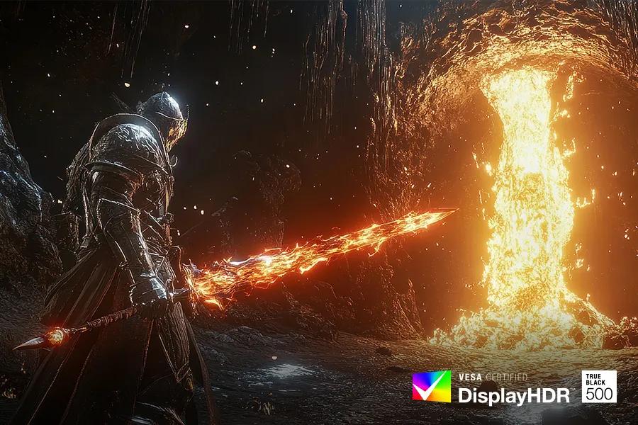 Deeper Detail with VESA DisplayHDR™ True Black 500