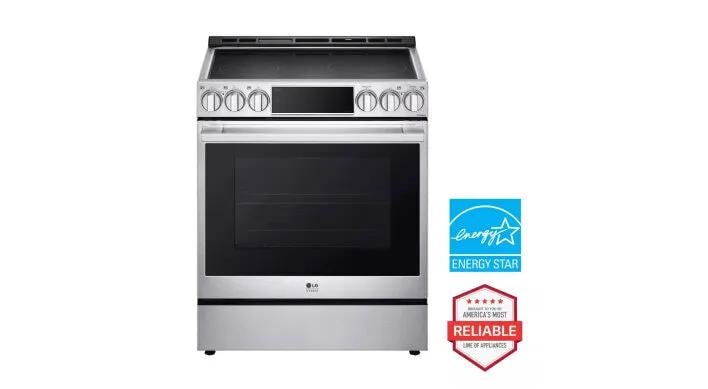 LG STUDIO 6.3 cu. ft. InstaView� Induction Slide-in Range with Air Fry and Air Sous Vide