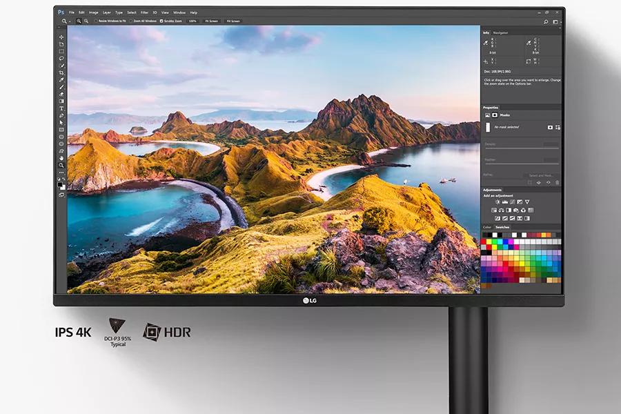 32 4K UHD UltraFine™ Ergo Monitor With HDR10