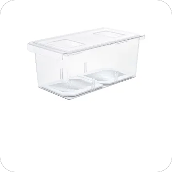LG U95AFT1 Vegetable Crsiper Drawer - Side Angle View