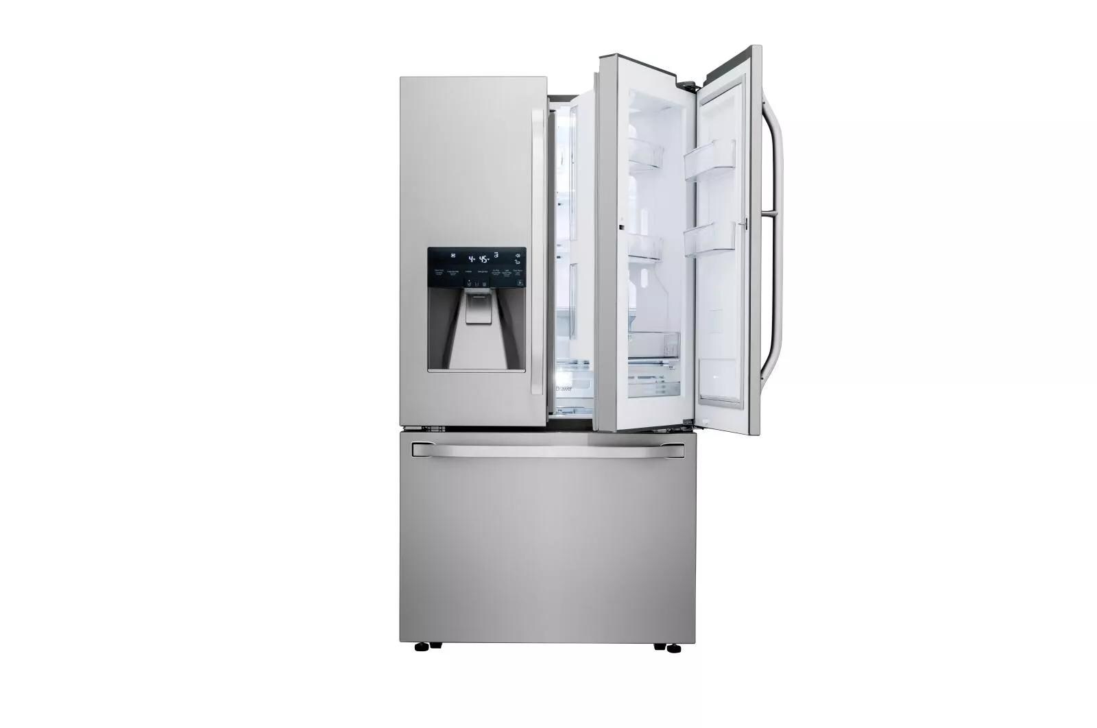 LG STUDIO 24 cu. ft. Smart wi-fi Enabled Door-in-Door® Counter-Depth Refrigerator LSFXC2476S