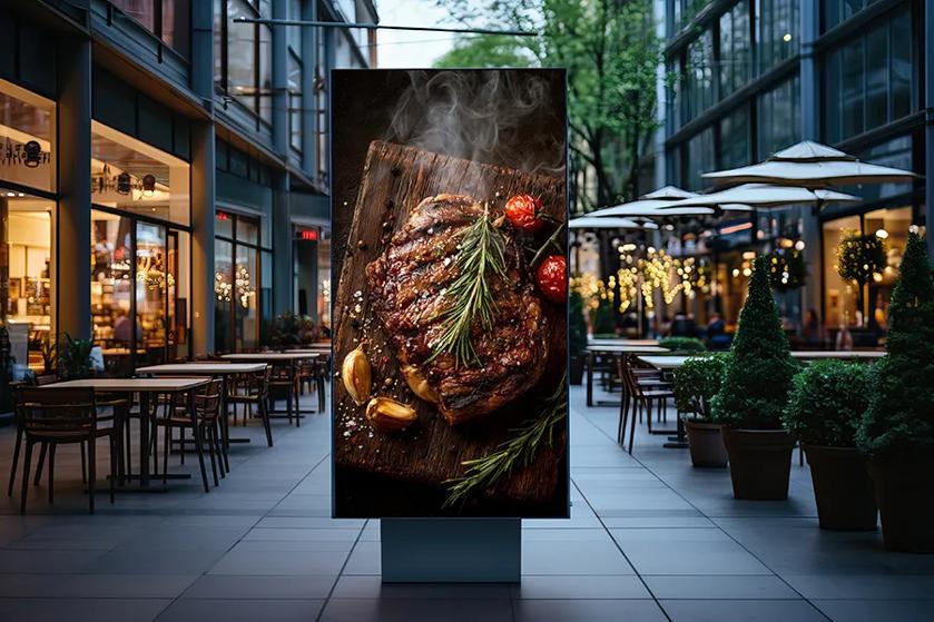 Accordion - Outdoor Signage Restaurant