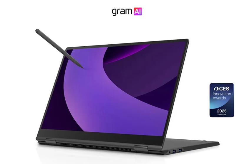 LG gram Pro OLED 2-in-1 hero - gram AI