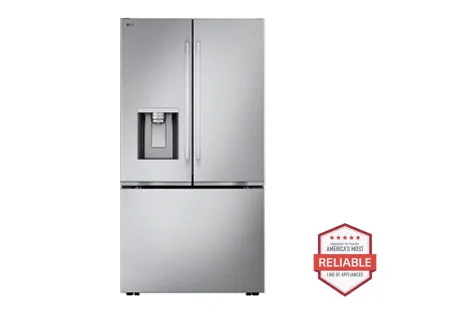 LG Counter-Depth MAX with Zero Clearance 3-Door French Door Refrigerator with Thin Door Design (LF24Z6530S)