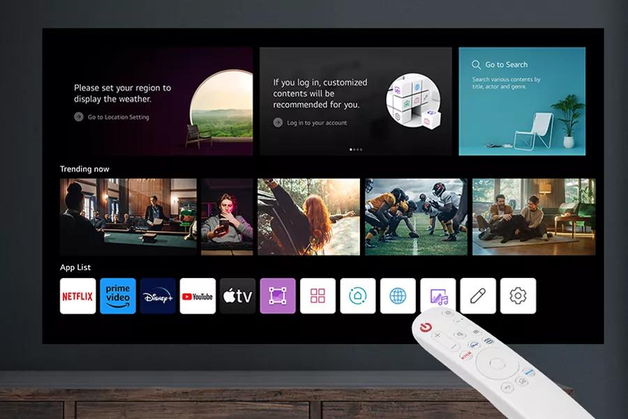 Easily Stream Your Favorites with webOS