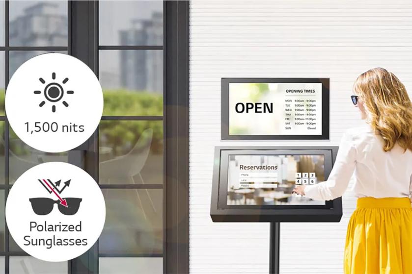 Digital Signage Outdoor 22XE1J-B High Visibility