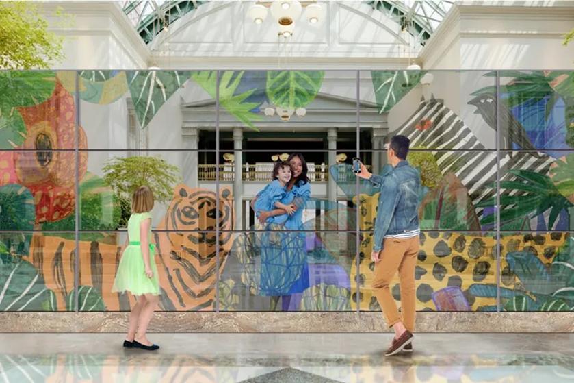 Digital Signage Transparent OLED Expandable Design High Res