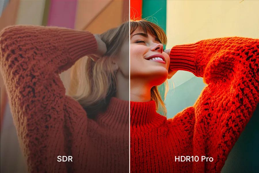SDR
HDR10 Pro