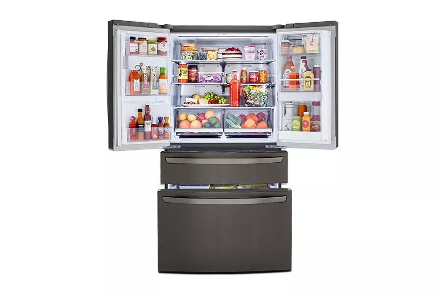 LG LRMVS3006D refrigerator interior capacity