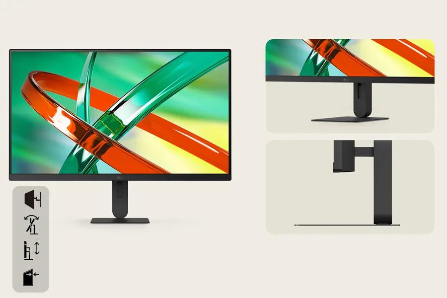 Virtually borderless LG UltraFine monitor