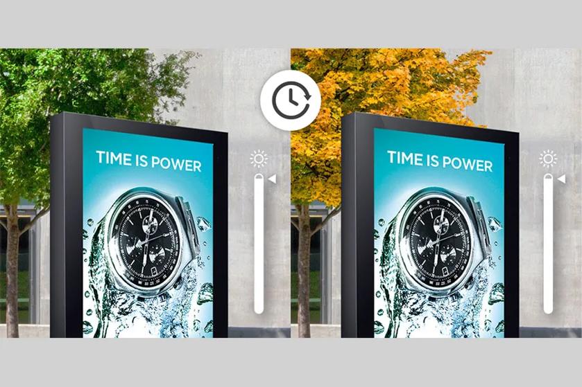Digital Signage Outdoor 86XF3SK Smart Brightness Compensation