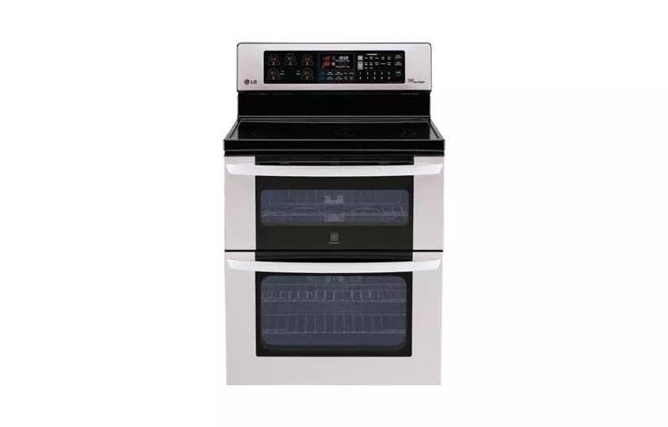 6.7 cu. ft. Capacity Electric Double Oven Range with Infrared Heating™ and EasyClean® LDE3037ST