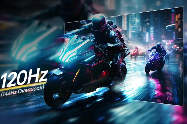 120Hz Native Speed (144Hz Overclock)