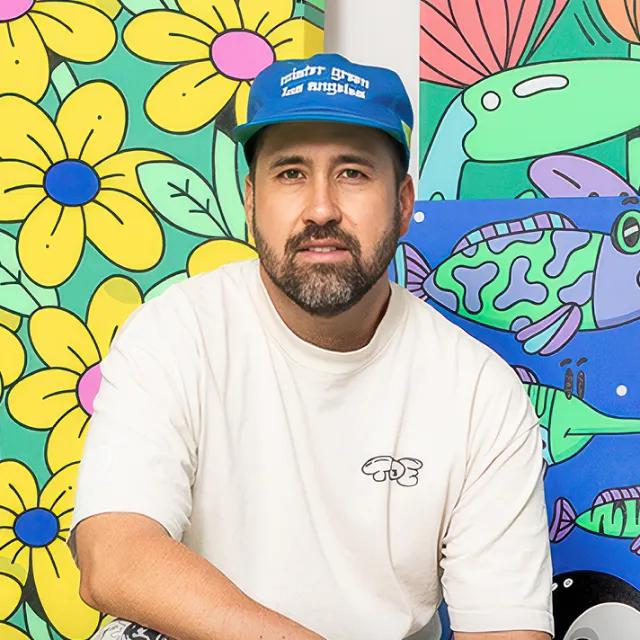 Image for Steve Harrington’s artwork comes alive on LG OLED TVs at the 2025 Frieze NY Event