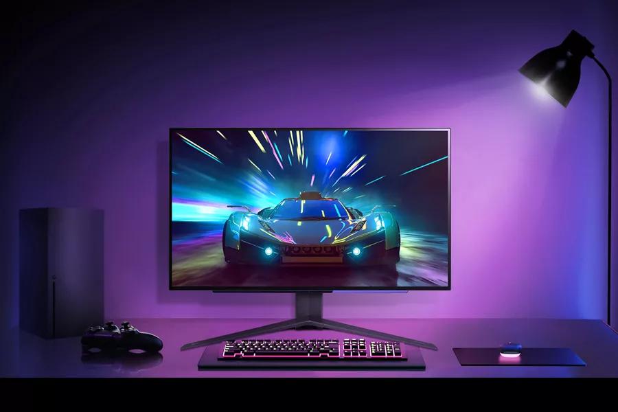 lg 27gs95qe-b gaming monitor