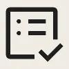 Check list icon