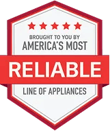  America's Most Reliable Line of Appliances badge