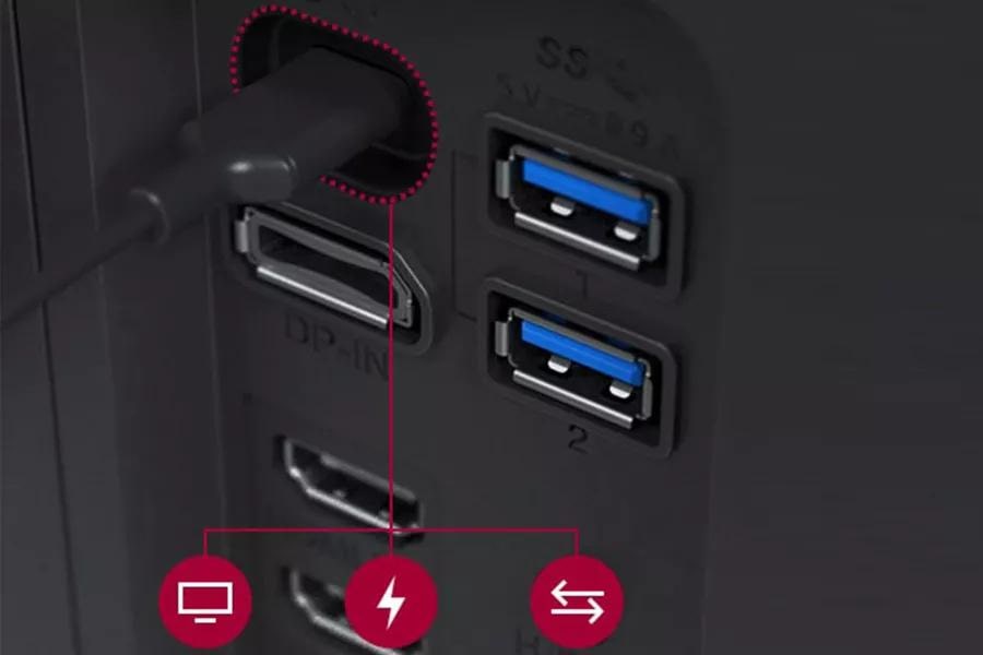 USB Type C offering Data transfer and Power Delivery Up to 96W