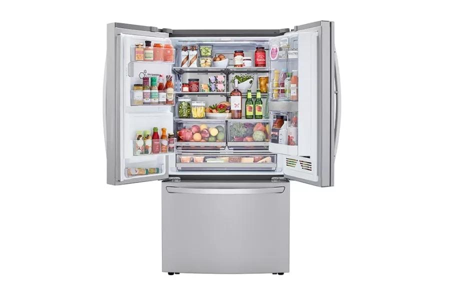 LG refrigerator capacity interior