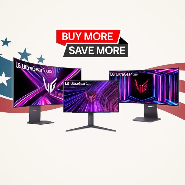 Image of Buy More, Save More on select UltraGear(TM) OLED monitors