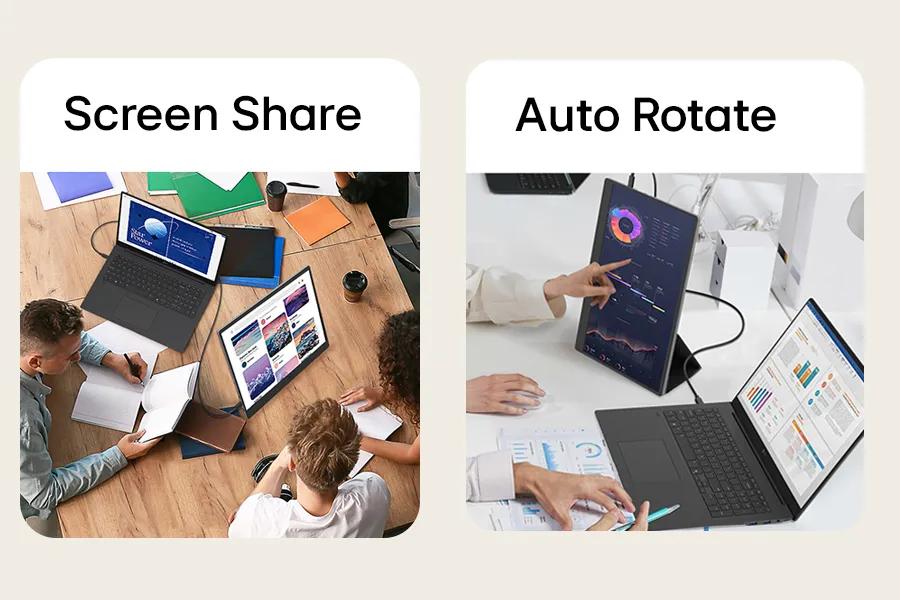 Screen Share
Auto Rotate