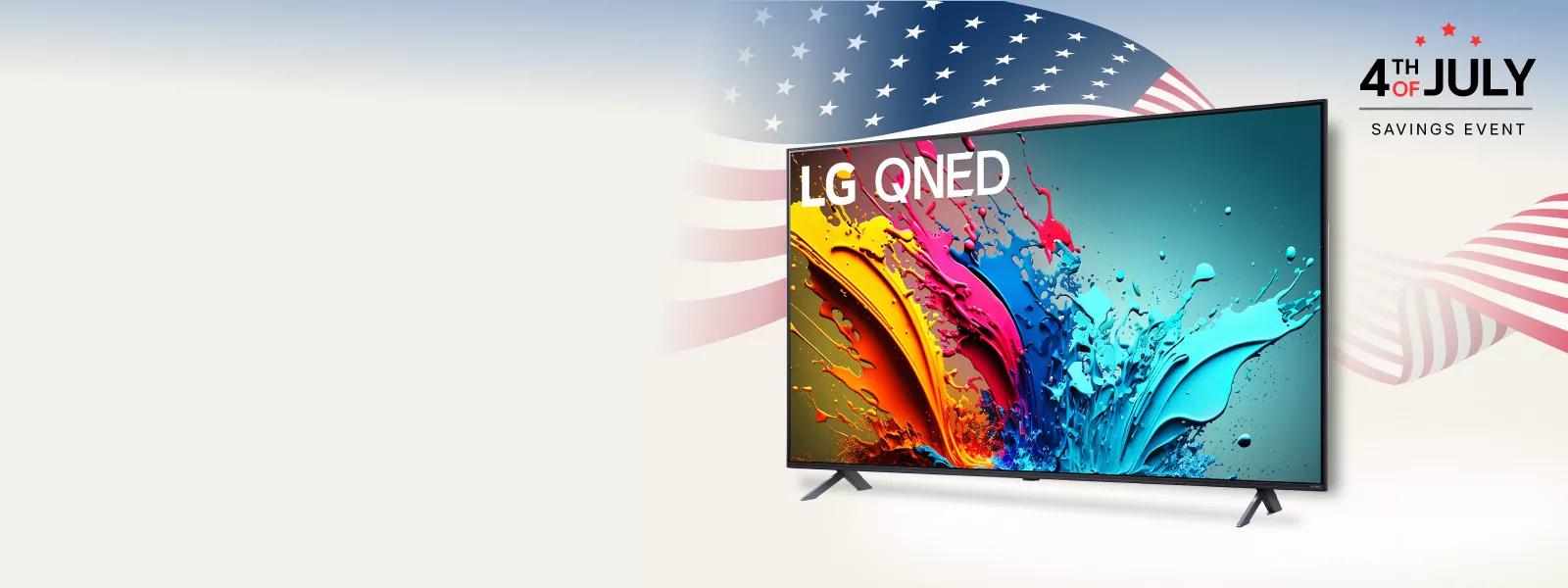 2024 4th of July Savings Even - Powered by Quantum Dot and NanoCell technology, experience color like never before with a mesmerizing LG QNED TV. 