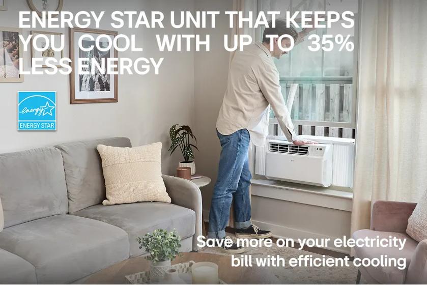 ENERGY STAR UNIT THAT KEEPS YOU COOL BY USING LESS POWER
energy
ENERGY STAR
Save more on your electricity bill with efficient cooling