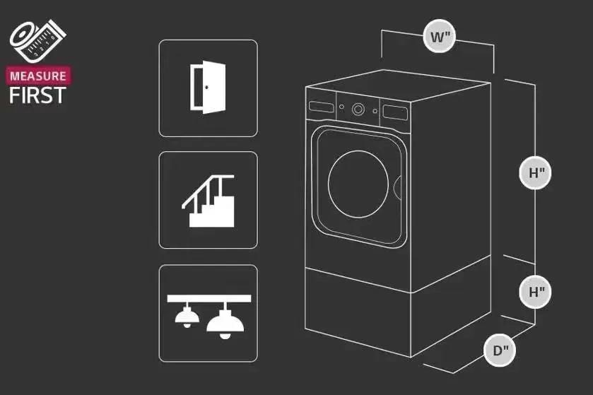 WM3400CV Measure First, Order Right.