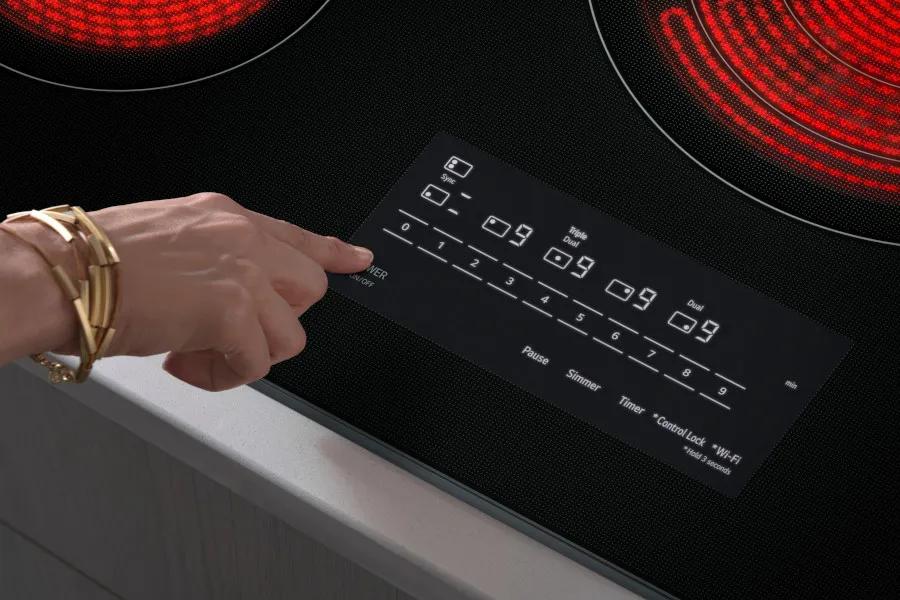 Sleek Backlit Controls