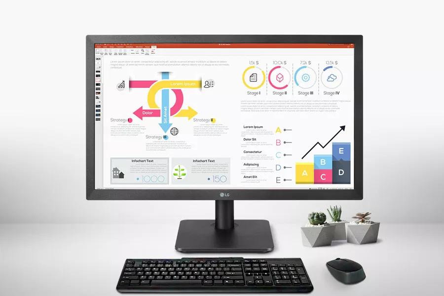 LG 21.45インチ フルHDモニター 22MP410-B 22-inch FHD Monitor - 22MP410-B | LG USA