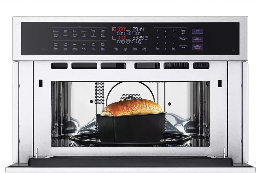 Air Fry Built-In Microwaves at