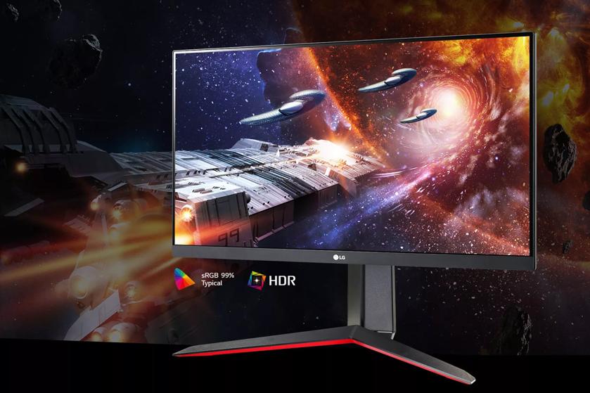 The Gaming Scene in Rich Colors and Contrast on The Monitor Supporting Hdr10 With sRgb 99  Typ
