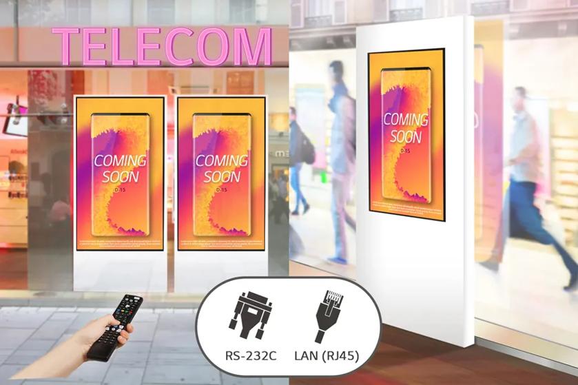According-Digital-Signage-Outdoor-Window-75XS4G-B-connectivity