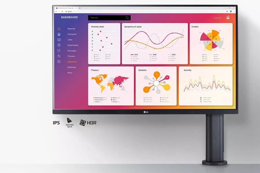 32inch QHD IPS Monitor 32QP880B LG USA