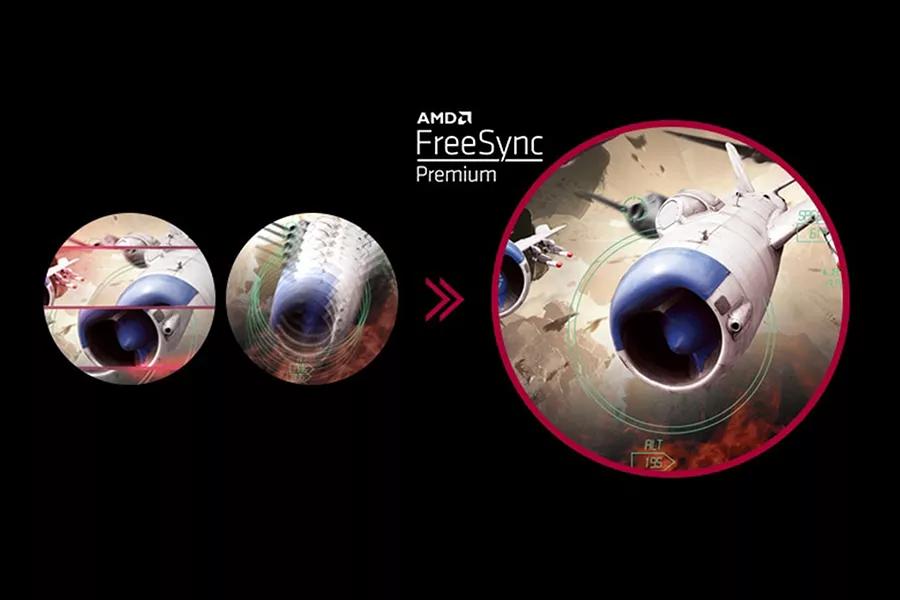 AMD FreeSync Premium is built in