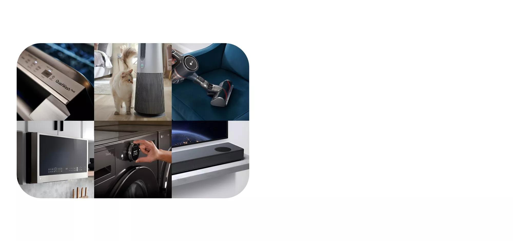 LG ThinQ: Reorder, Restock, and Relax