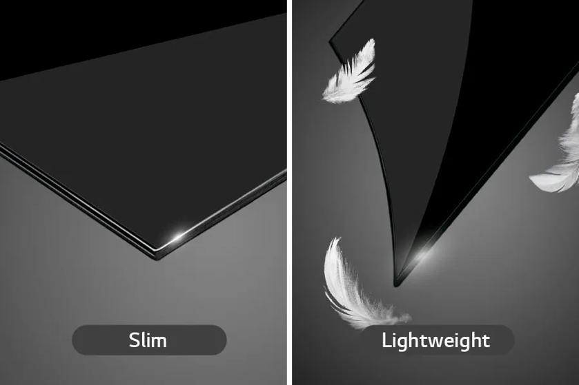 Digital Signage Curable OLED Slim Light Weight