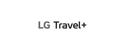LG Travel+ logo on a white background.