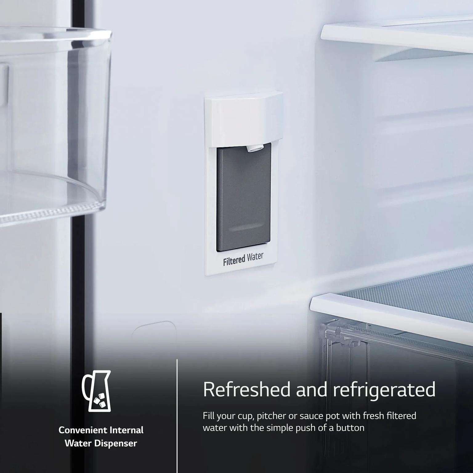 Access Fresh Filtered Water With One Hand