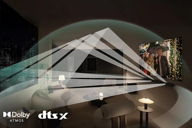 Our most premium home theater soundbar, enhanced
