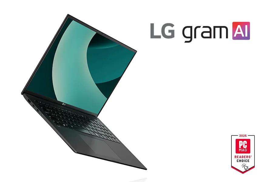 LG gram Al
2025
PC
MAG 
READERS' CHOICE
