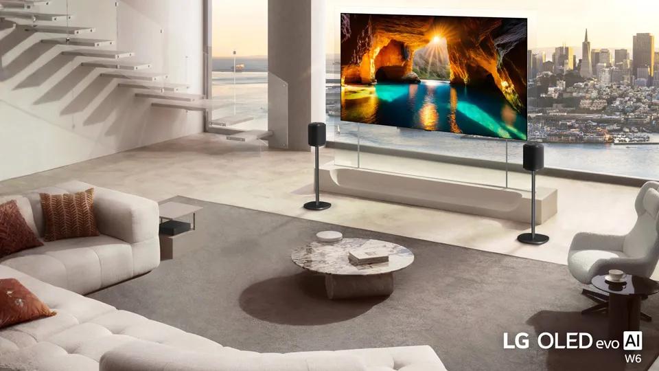 LG Unveils the Wallpaper TV: The World’s Thinnest, True Wireless OLED TV
