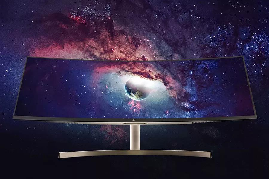 LG 49WL95C-WY 49 Inch 32:9 UltraWide Dual QHD IPS Curved LED Monitor with  HDR10