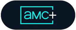 AMC+ logo on a navy blue background.