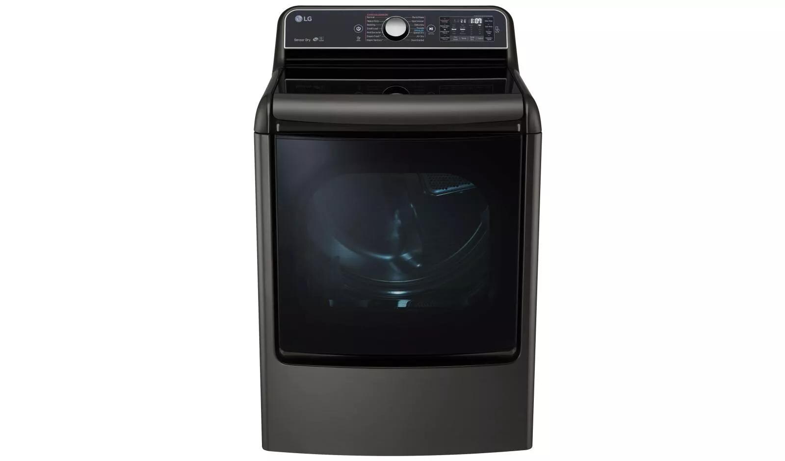9.0 Cu. Ft. Mega Capacity TurboSteam™ Electric Dryer With EasyLoad™ Door DLEX7700KE