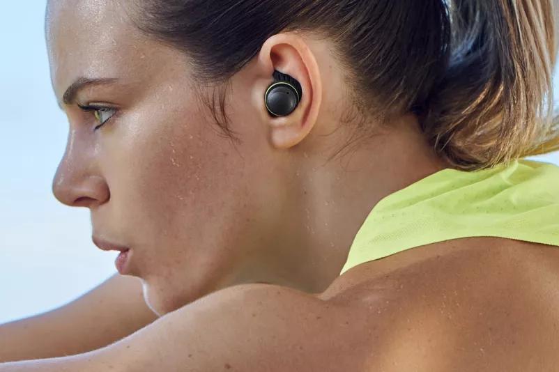 LG TONE Free® Fit TF8 - SwivelGrip Technology True Wireless Bluetooth  UVnano+ Earbuds